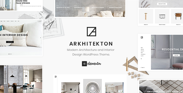 Arkhitekton - Modern Architecture and Interior Design WordPress Theme Logo