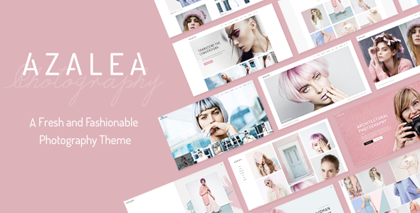 Azalea - Fashion Photography WordPress Theme Logo