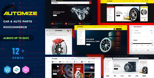Automize - Car & Auto Parts WooCommerce Theme Logo